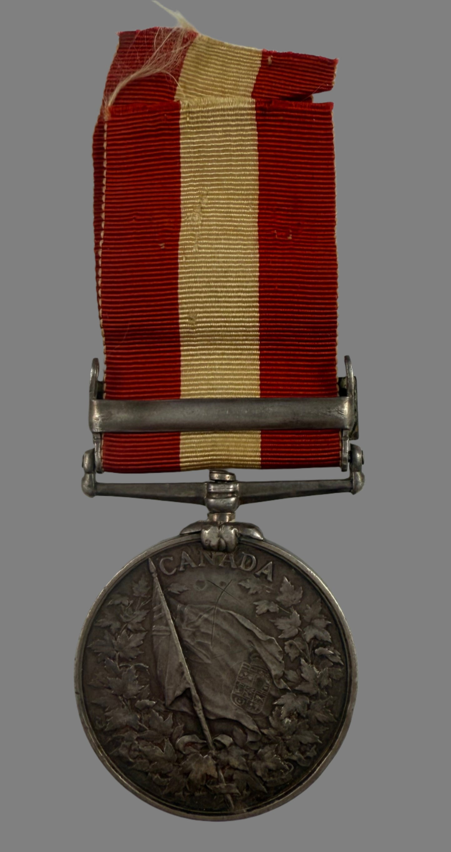 Victorian - Canada General Service Medal - Fenian Raid 1870 - 64th Battalion (Voltigeurs de Beauharnois) - Sauve