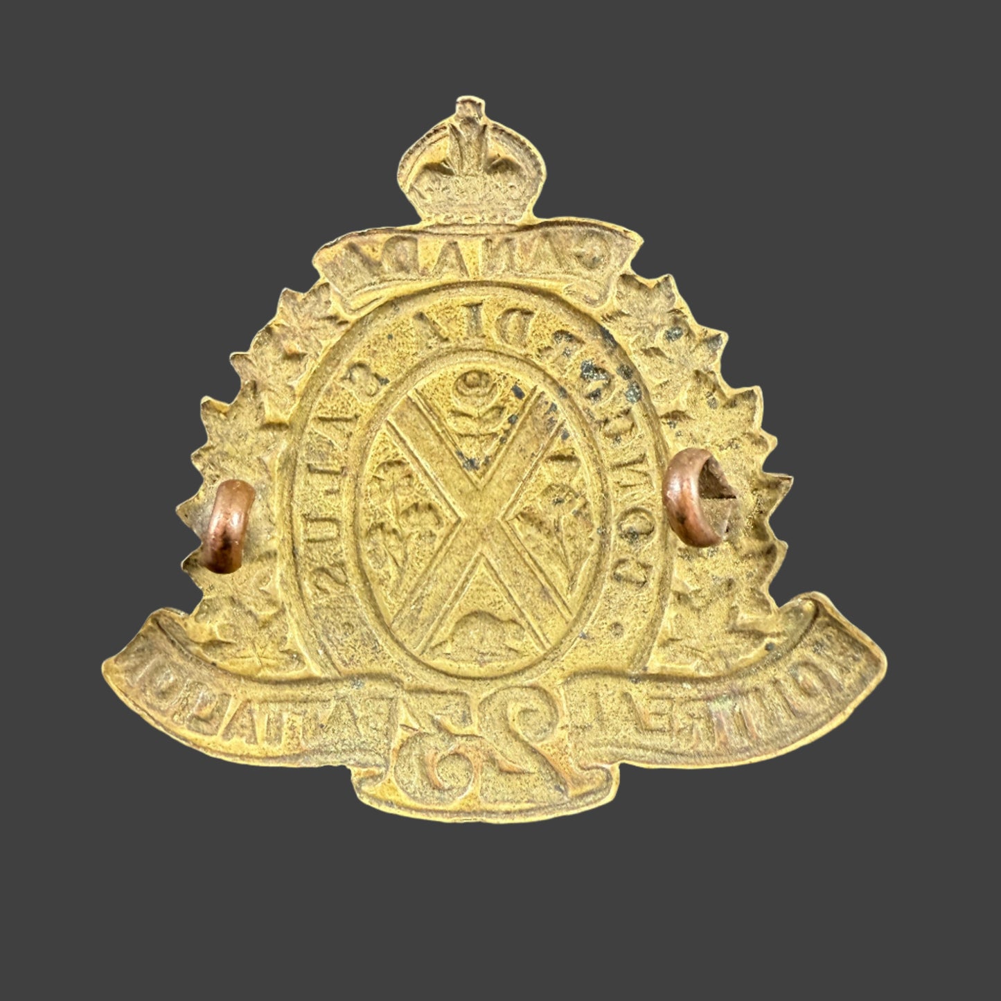 WWI - 23rd Canadian Infantry Battalion (Montreal) - CEF Cap Badge
