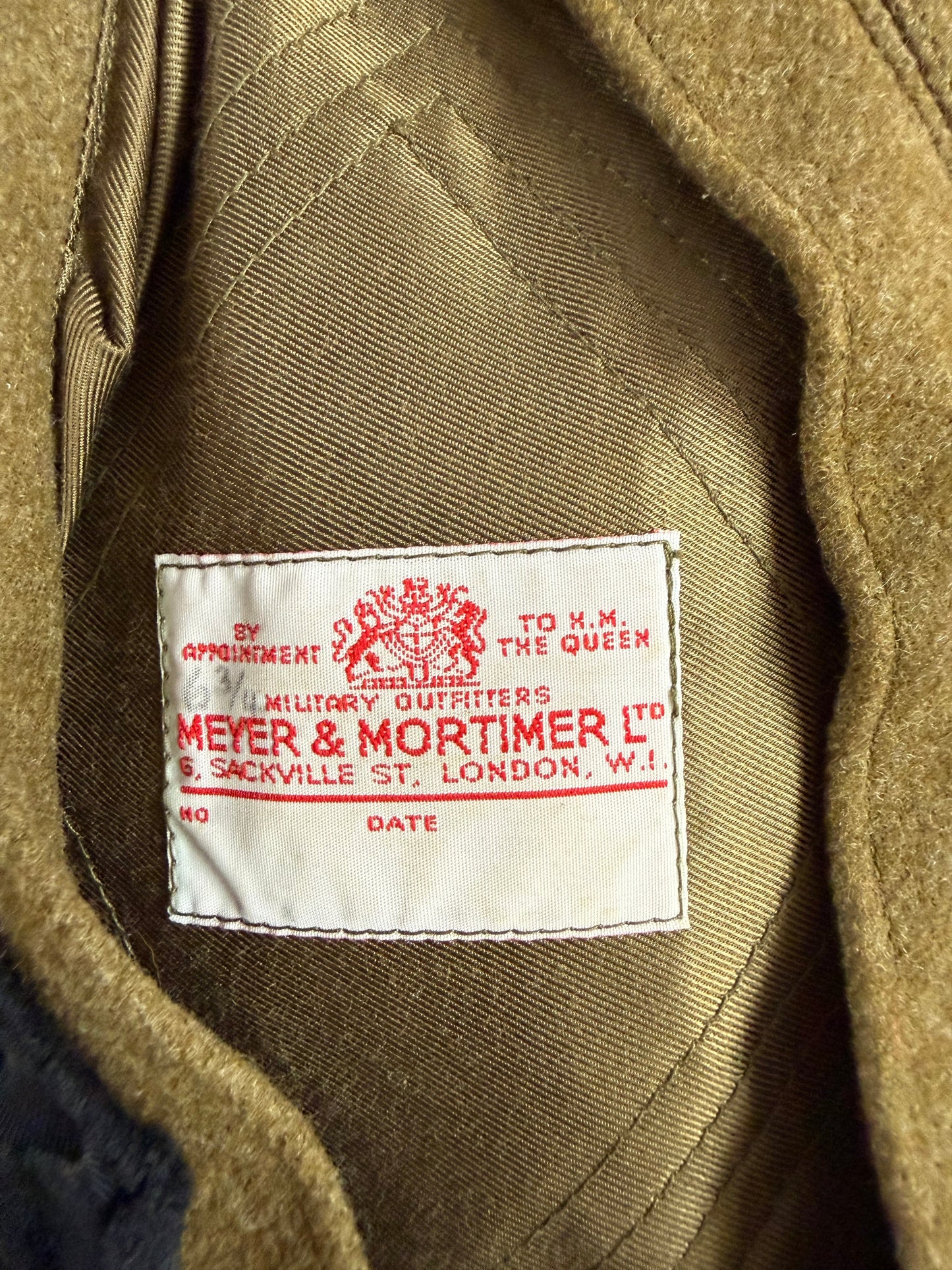Canadian / British - Post-WWII - Khaki Tam O' Shanter - The Black Watch (Royal Highland Regiment) of Canada