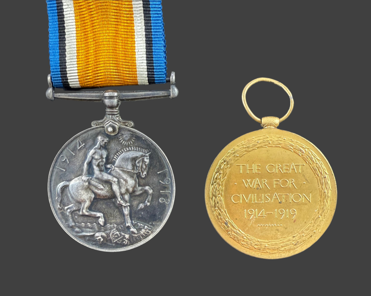 WWI Medals to Canadian Brothers - 24th Battalion / Canadian Field Artillery - Tomney