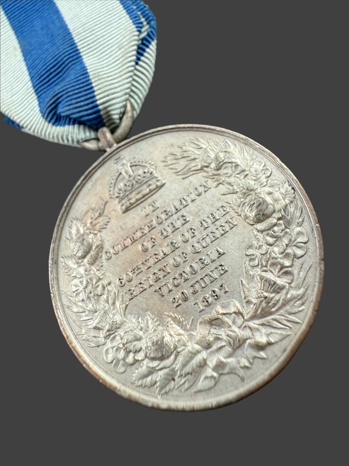 Queen Victoria Diamond Jubilee Medal 1897 in Silver