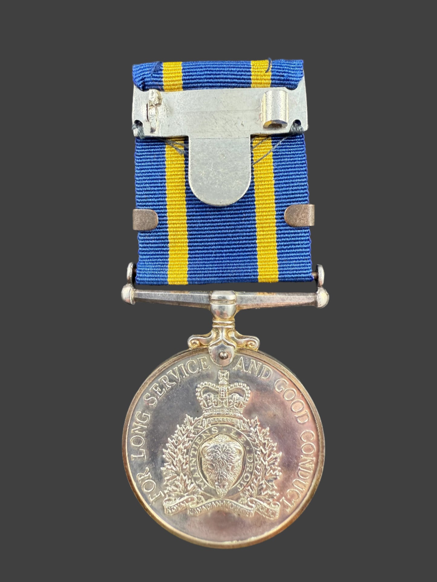 Royal Canadian Mounted Police (RCMP) Long Service Medal - Newfoundlander - Goobie