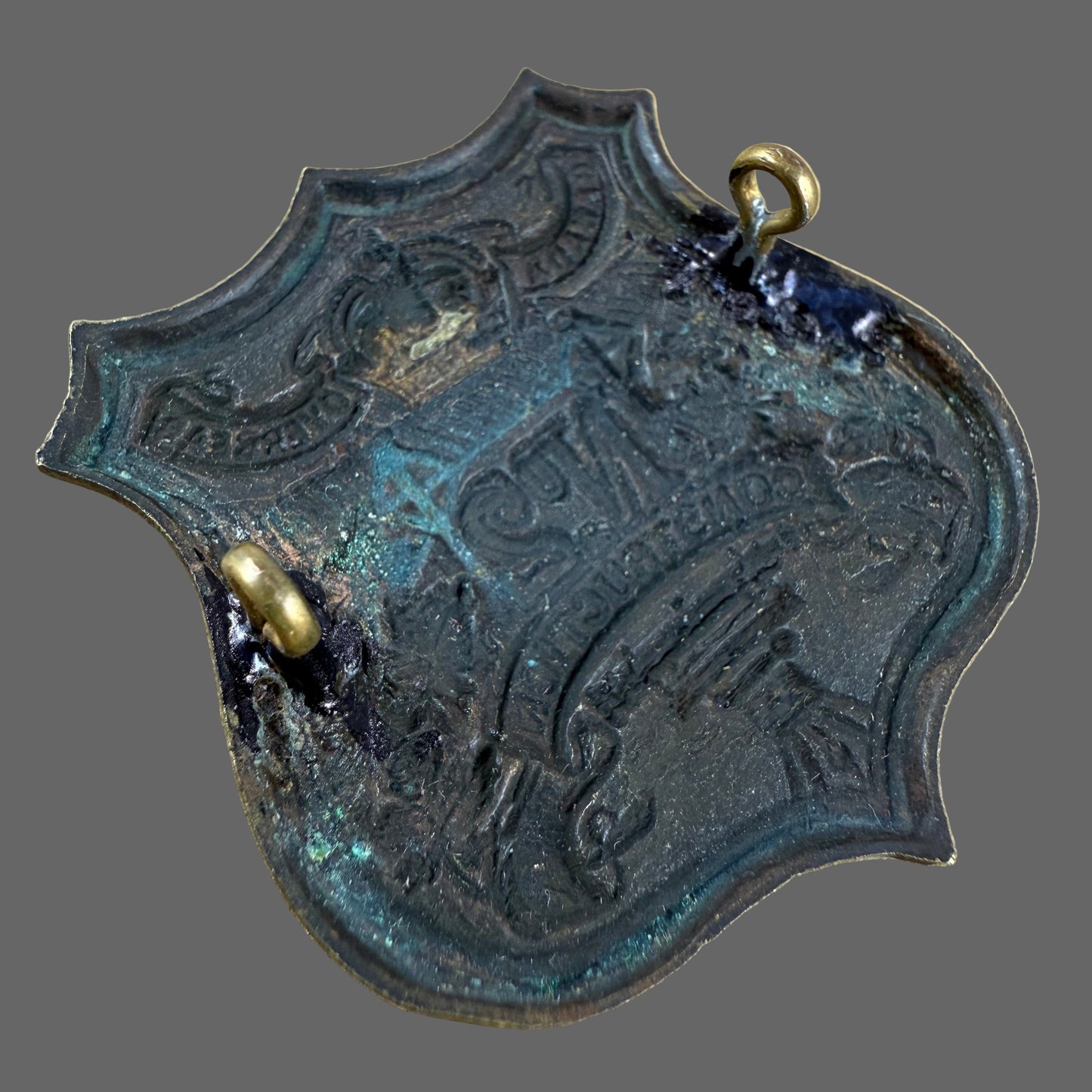 Canadian - WWI - CEF Cap Badge - 2nd Railway Construction Battalion ("The Black Battalion")