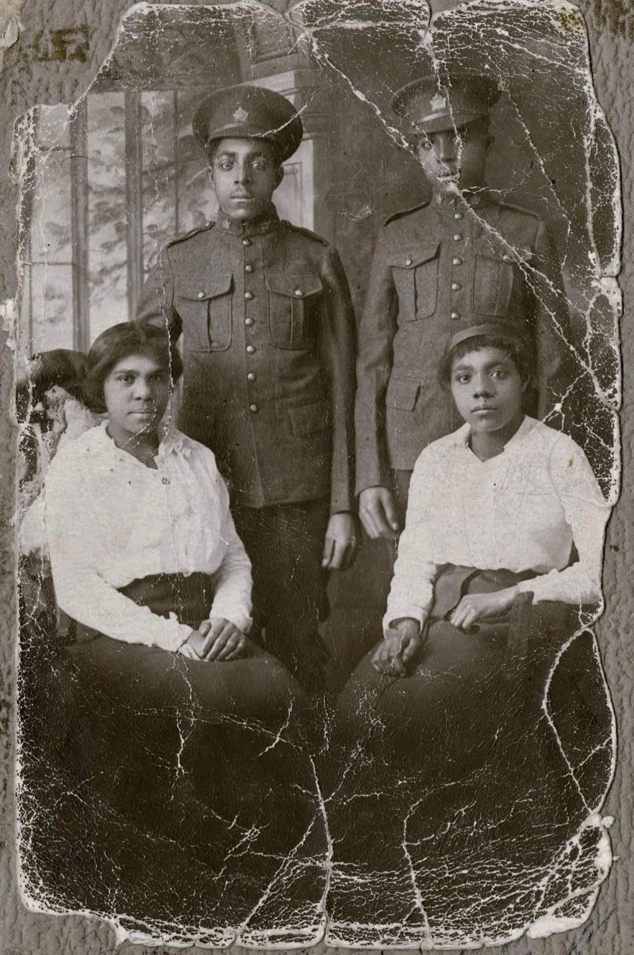 WWI British War Medal to No. 2 Construction Battalion - Famous African Canadian Family