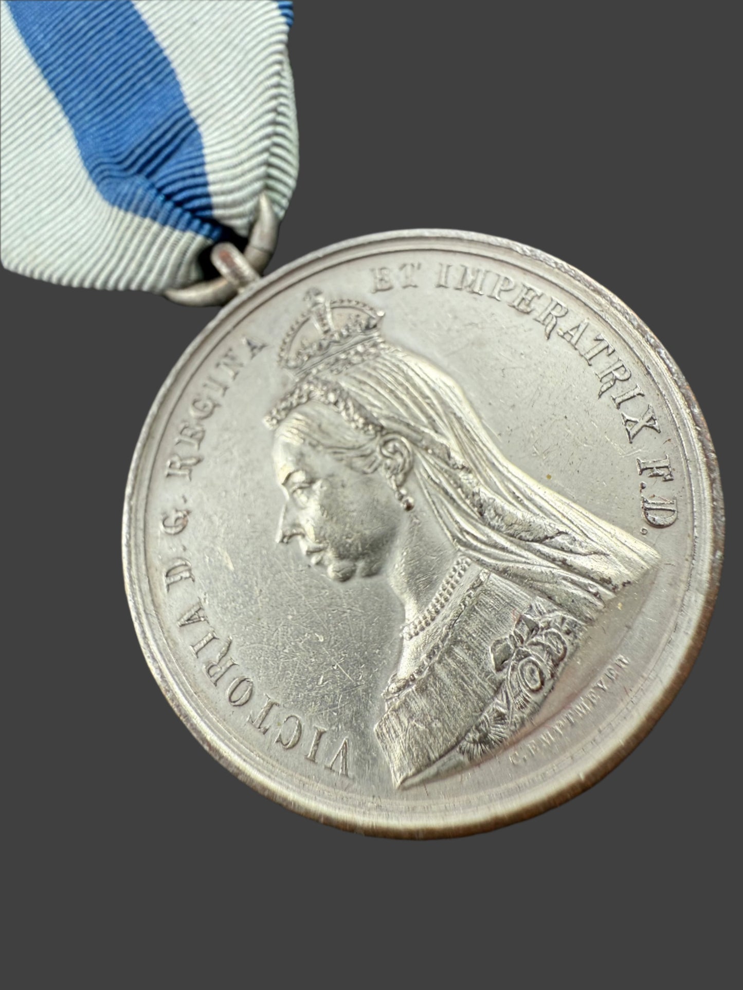 Queen Victoria Diamond Jubilee Medal 1897 in Silver