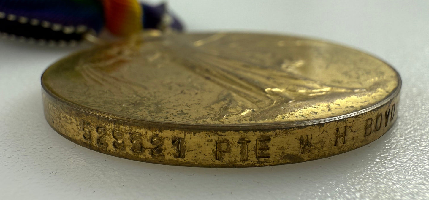 WWI Victory Medal - Canadian Army Medical Corps - Boyd
