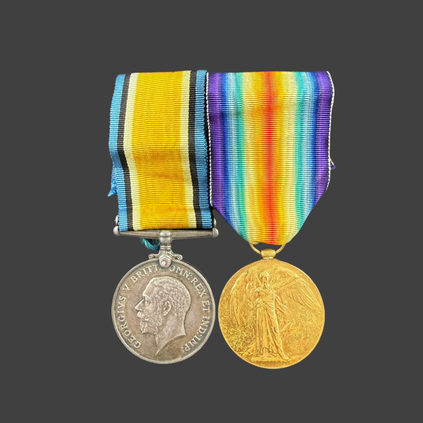 WWI Medal Pair to Canadian Engineers - Robertshaw
