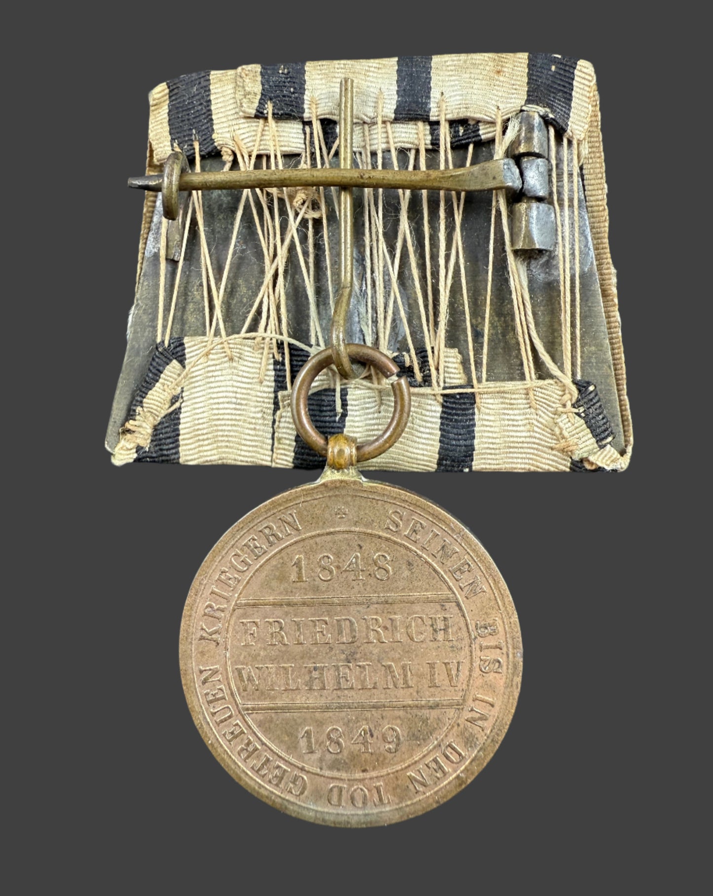 Pre-WWI - Germany - Prussia - Hohenzollern Medal for Combatants 1848-49