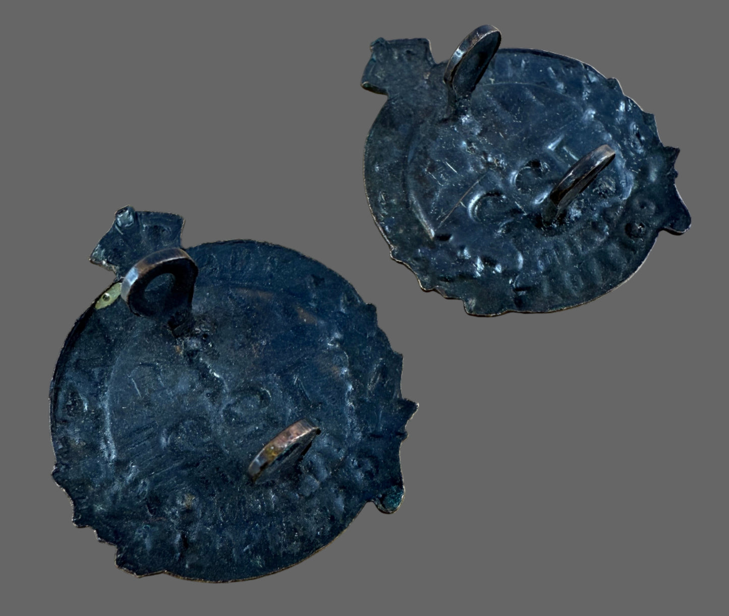 Canadian - WWI - CEF Collar Badges - 122nd Canadian Infantry Battalion (Muskoka)