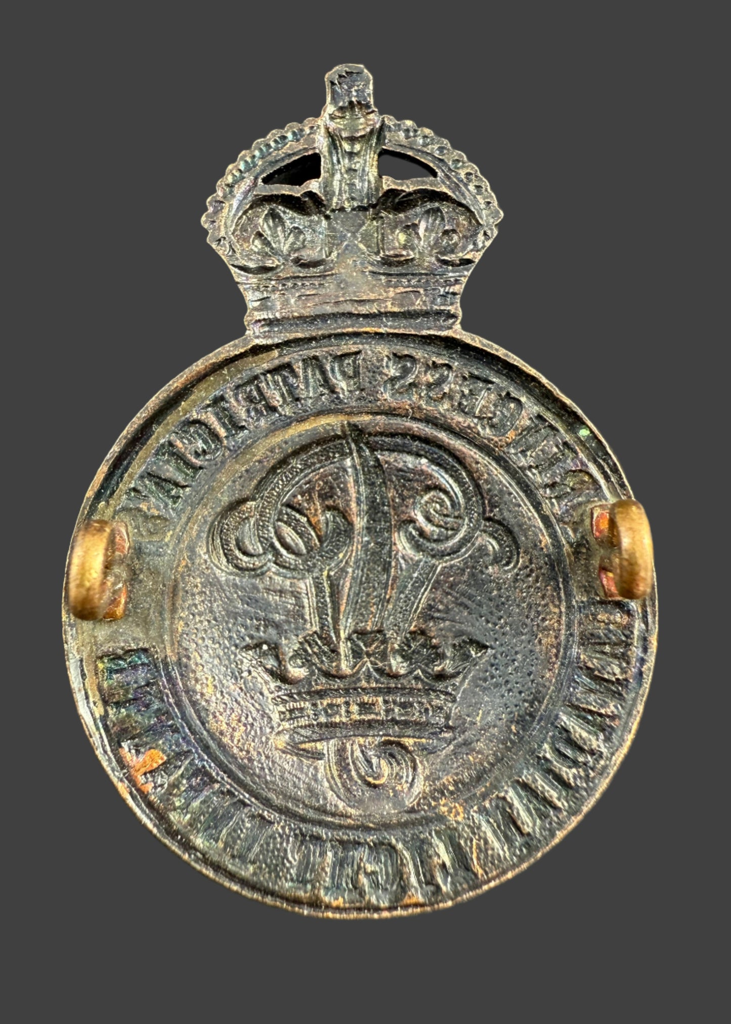 Canadian WWII - Princess Patricia's Canadian Light Infantry - Cap badge