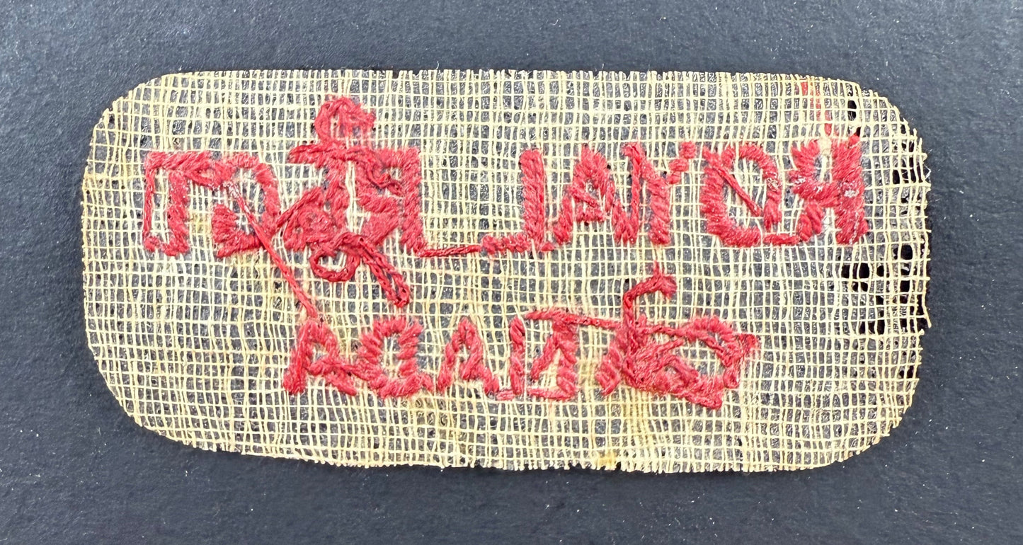 Canadian WWII - Royal Regiment of Canada - Cloth Shoulder Title