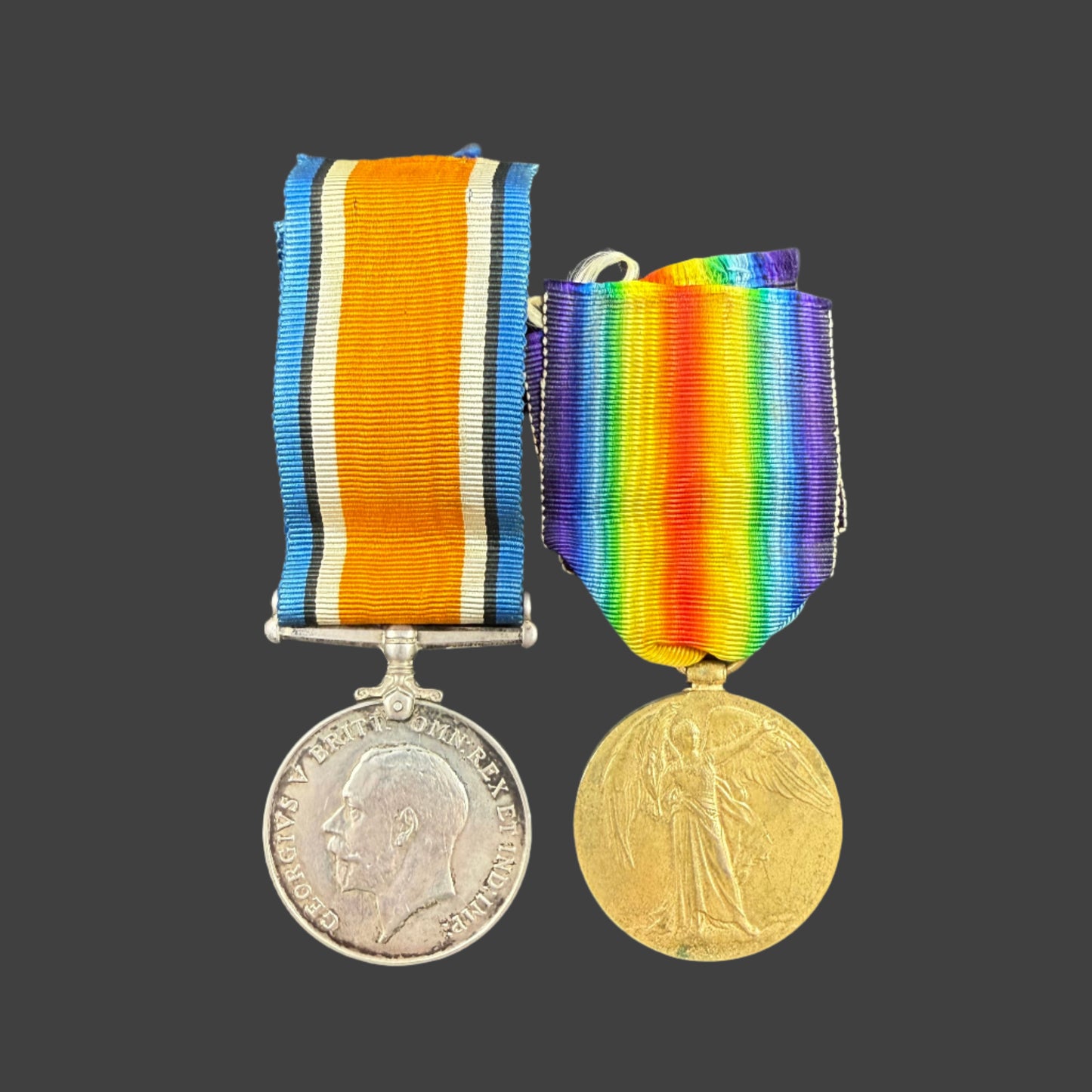 WWI Medal Pair to Canadian Forestry Corps - Smith