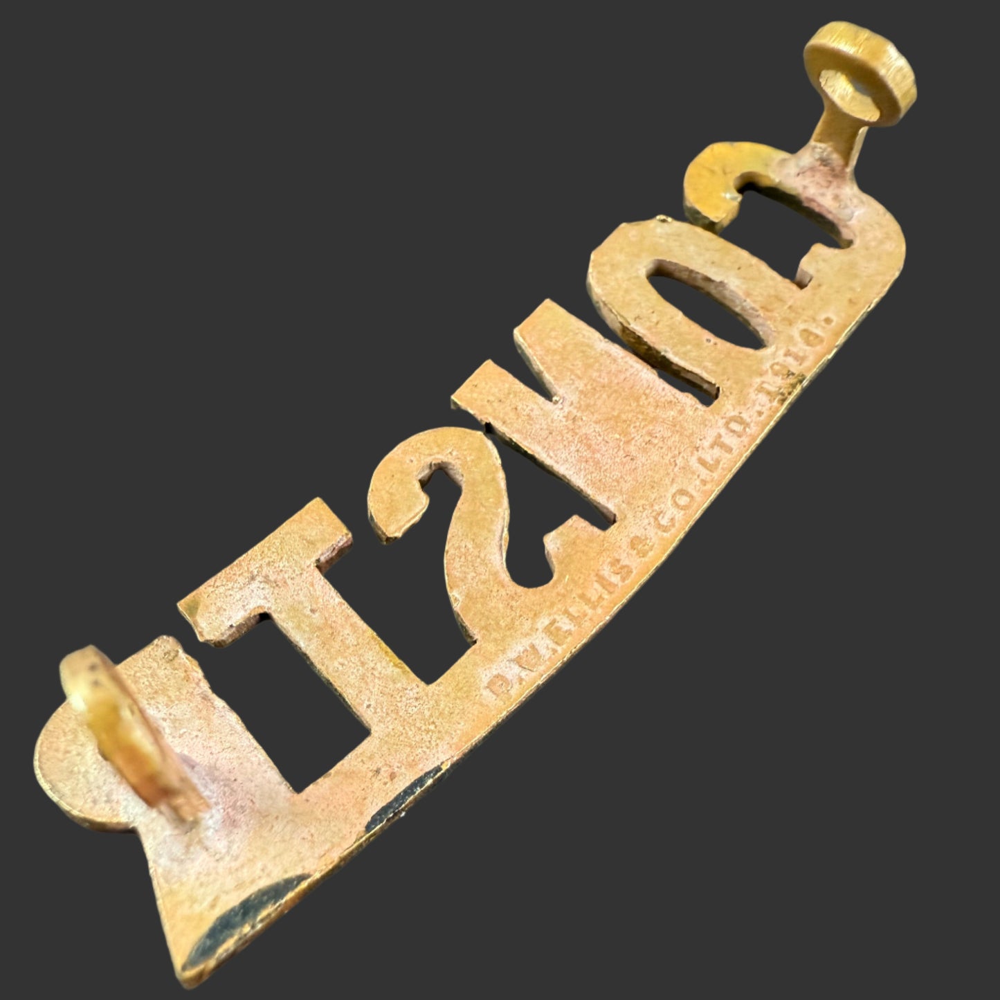 Canadian - WWI - CEF Shoulder Title - Canadian Overseas Railway Construction Corps (CORCC)