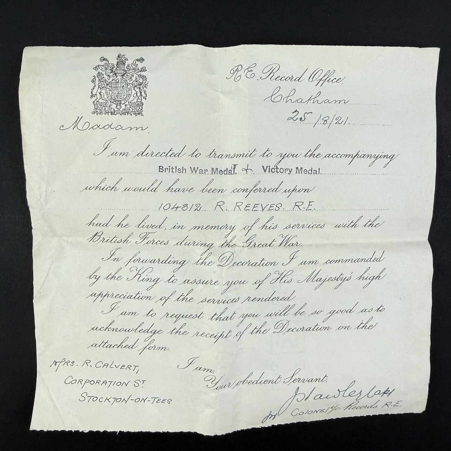 British – Victorian and WWI Family Group – Killed in Action First Day of the Battle of the Somme 1916 – Reeves