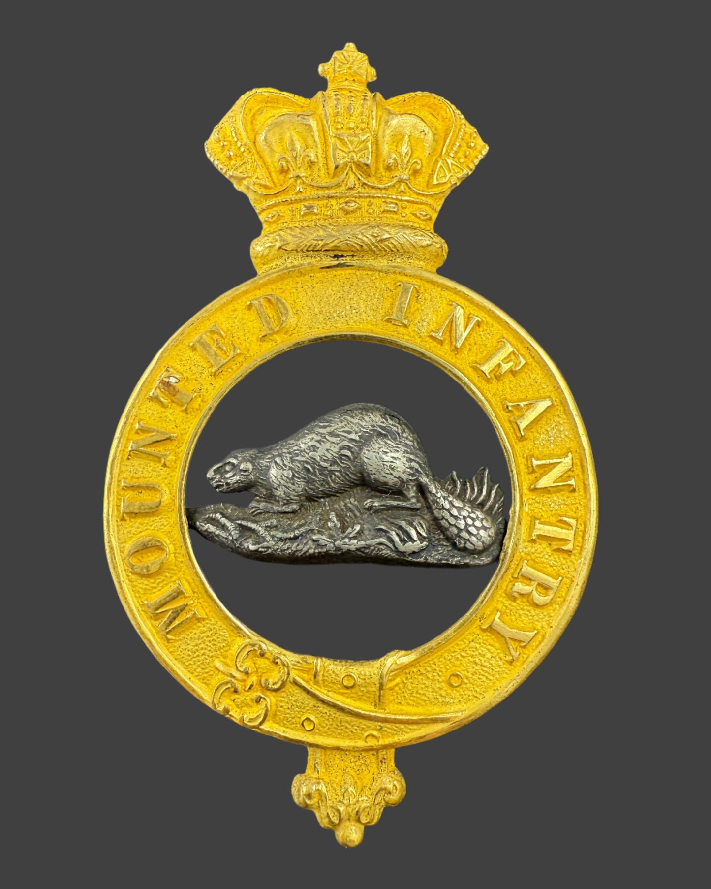 Victorian - Canada - Royal School of Mounted Infantry - Officers' Glengarry Badge