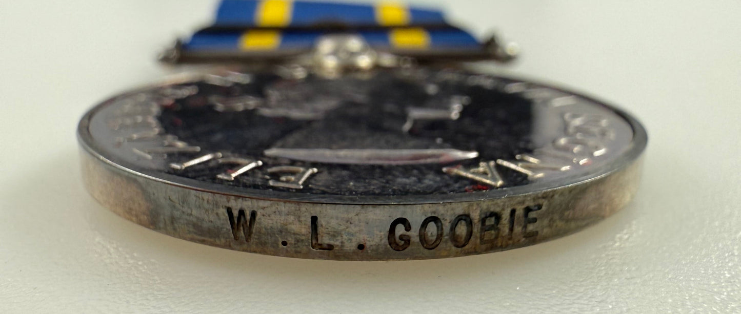 Royal Canadian Mounted Police (RCMP) Long Service Medal - Newfoundlander - Goobie