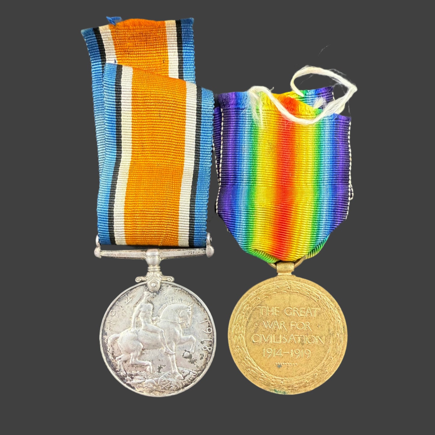 WWI Medal Pair to Canadian Forestry Corps - Smith