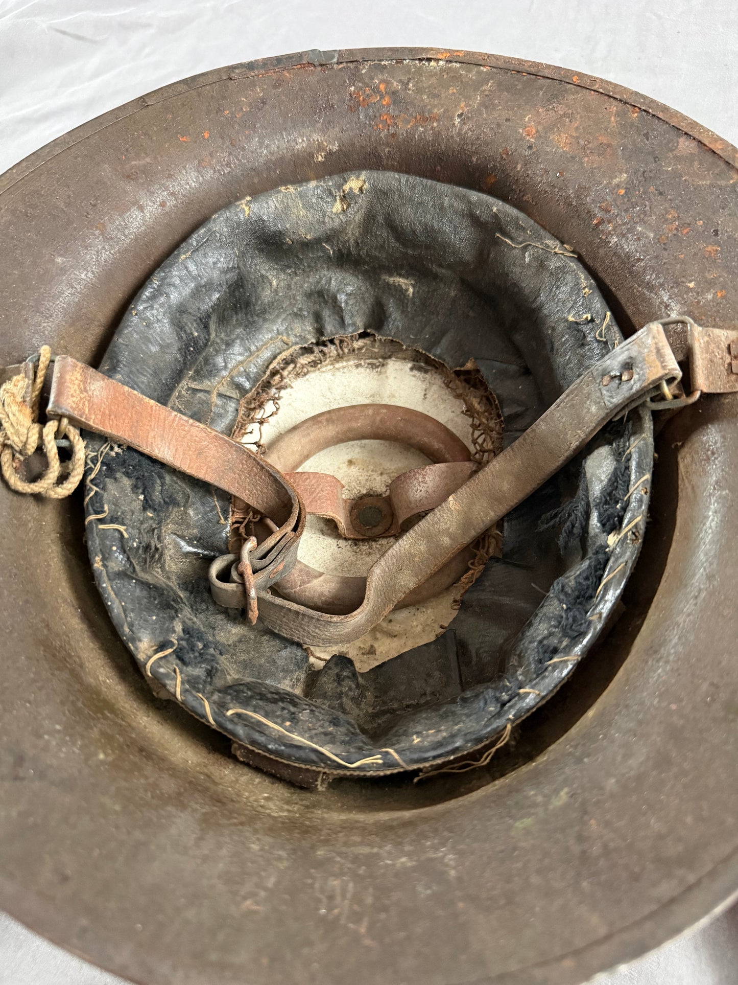 Canadian / British - WWI - Mark 1 Steel Helmet
