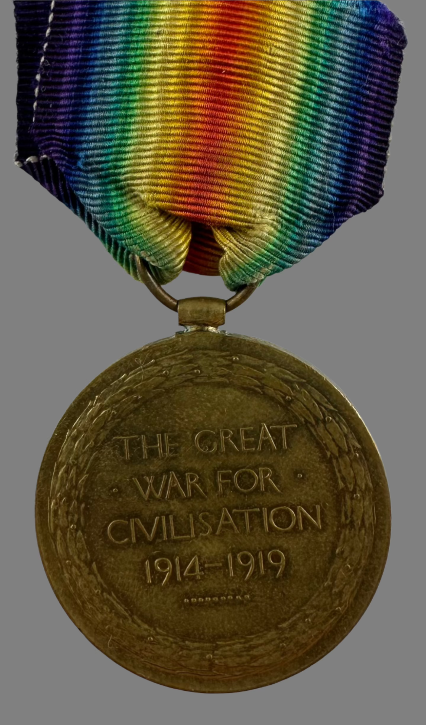 WWI Victory Medal - 26th Canadian Infantry Battalion - Miller