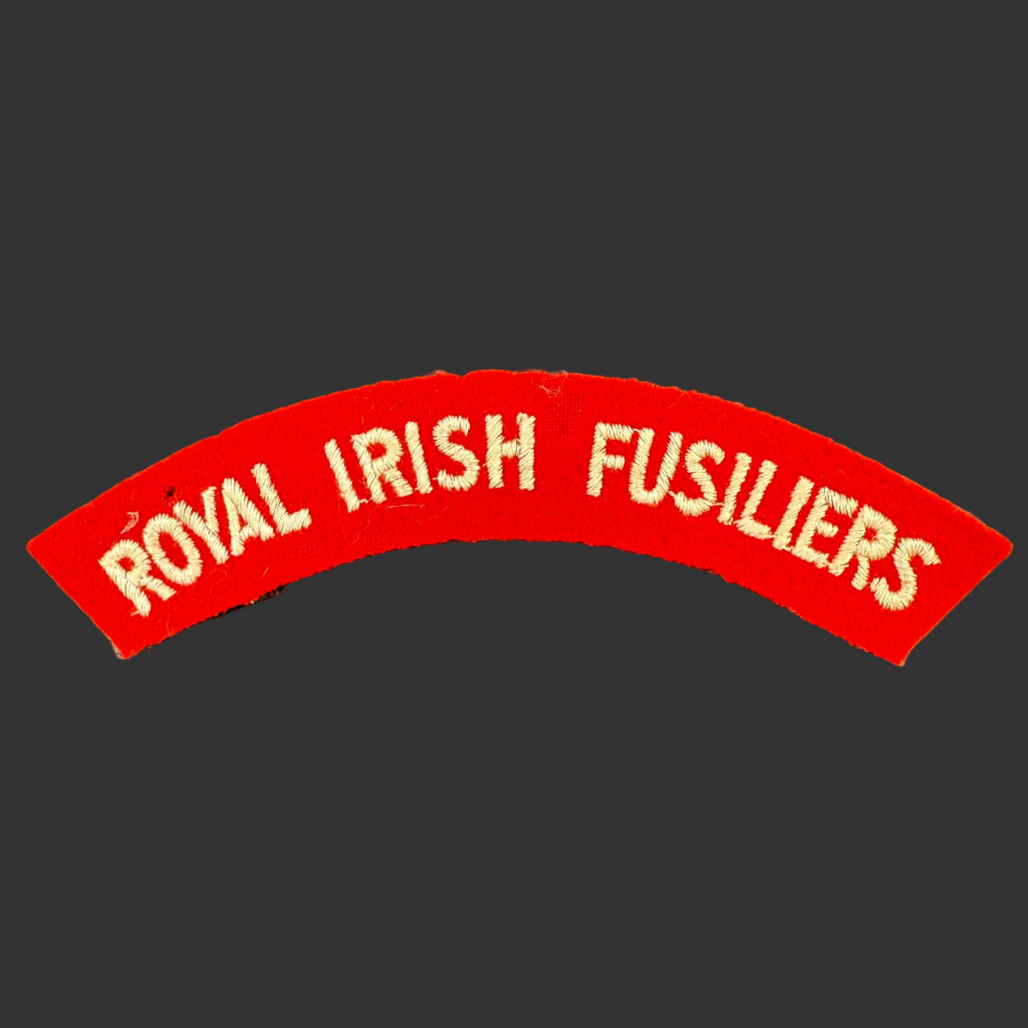 British WWII - Royal Irish Fusiliers - Shoulder Title
