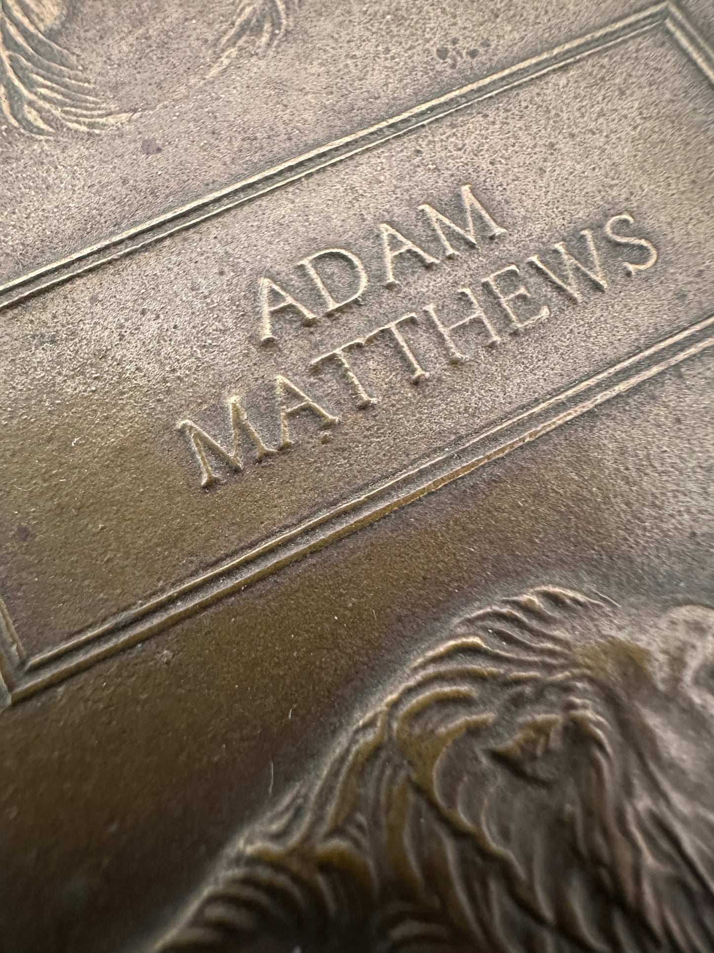 WWI Memorial Plaque - Matthews - 15th Battalion CEF - 48th Highlanders