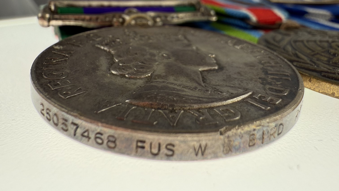 Modern British Medal Group - Royal Regiment of Fusiliers - Bird