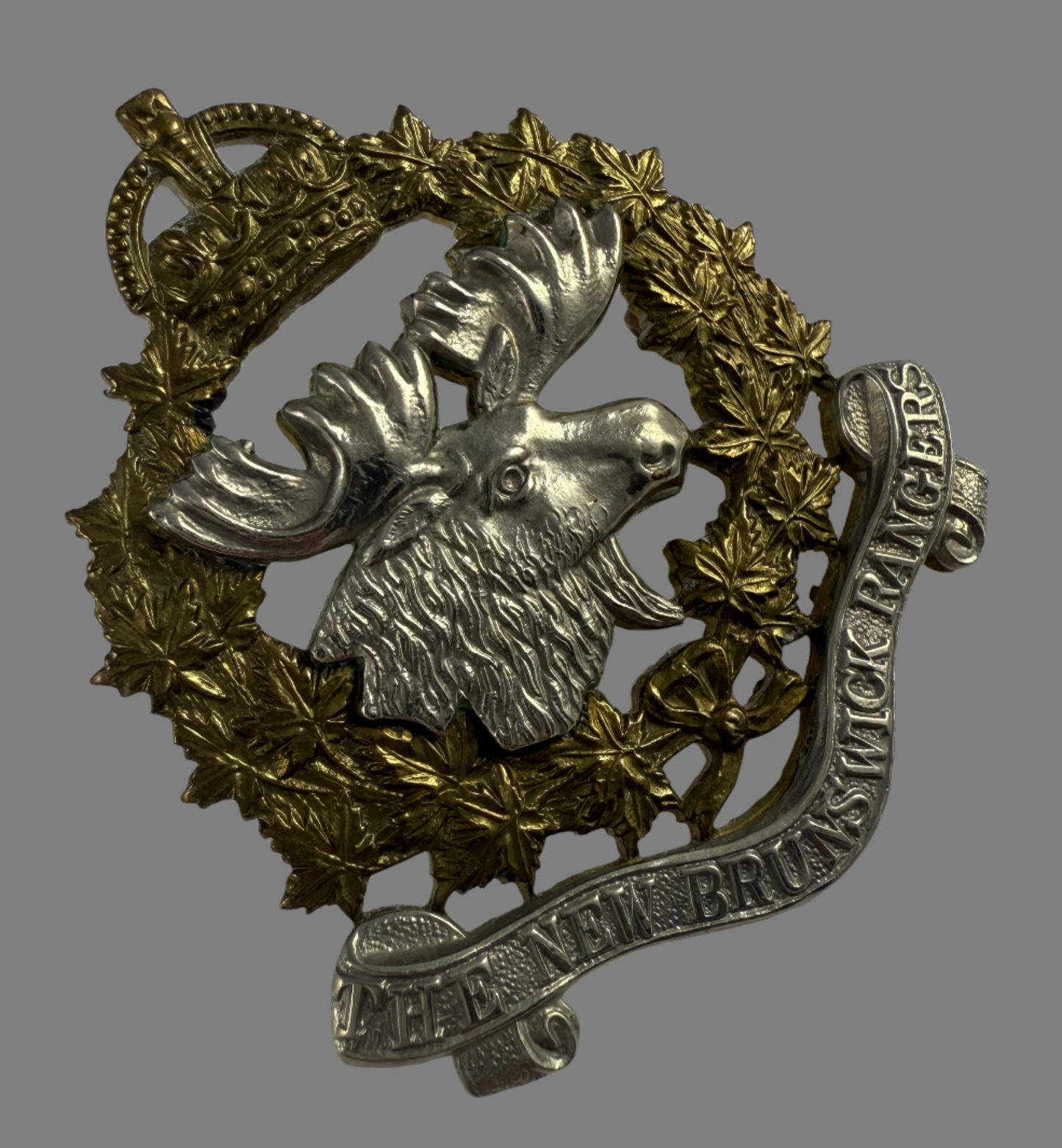 Canadian Post-WWI - New Brunswick Rangers Cap Badge