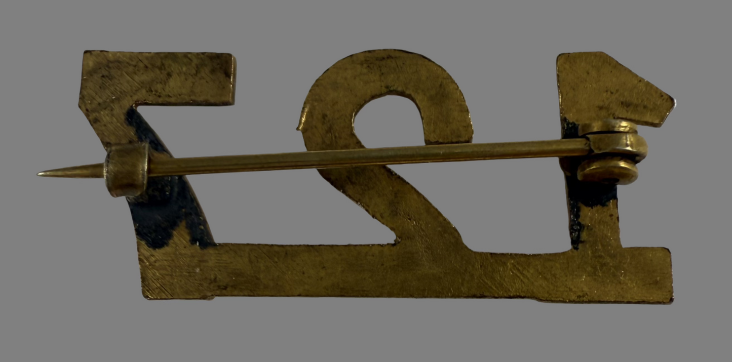 WWI - 127th Canadian Infantry Battalion (12th York Rangers) Shoulder Title