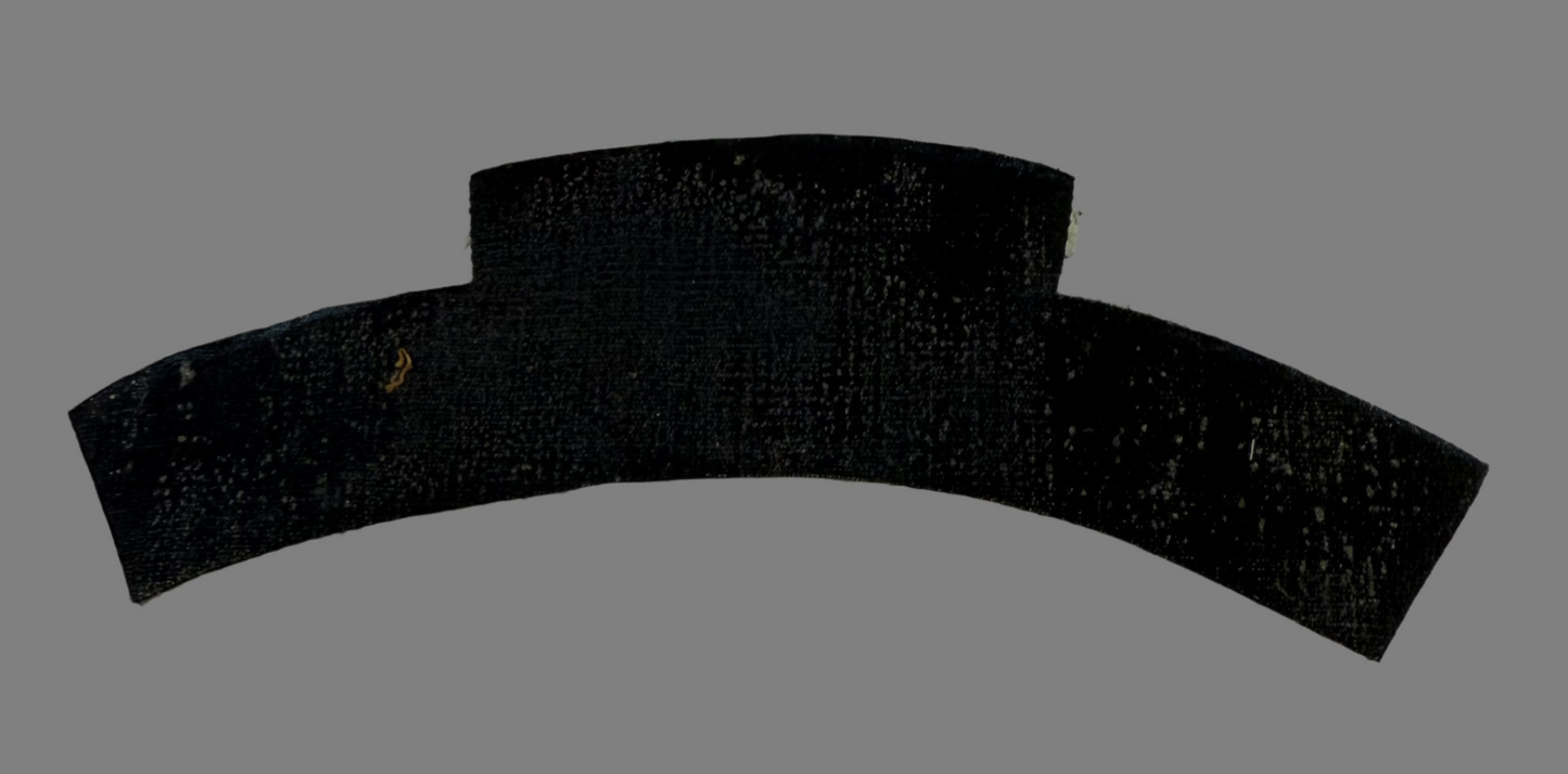 Canadian WWII - Calgary Regiment Printed Canvas Shoulder Title