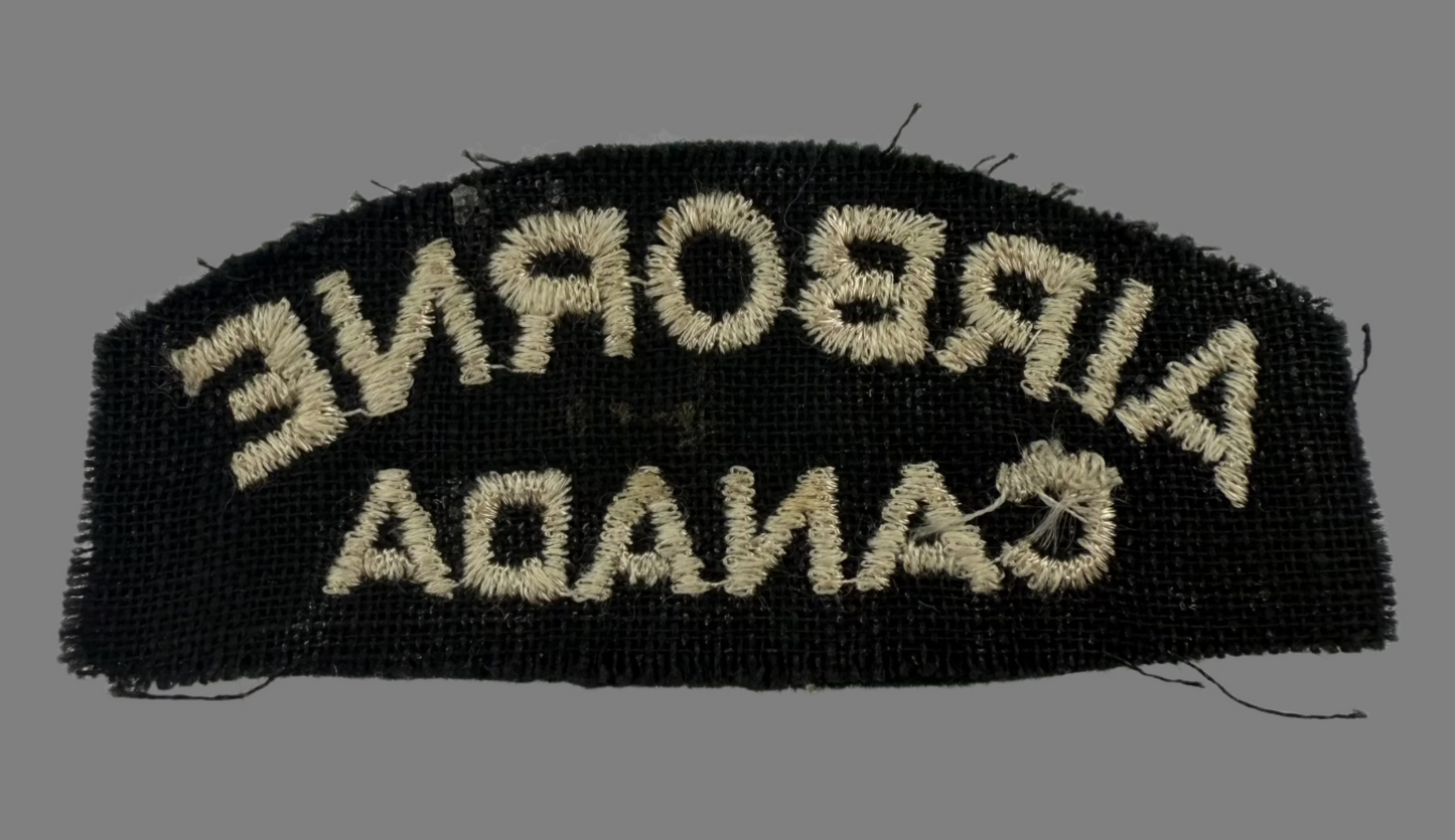 Canadian WWII - Airborne Shoulder Title