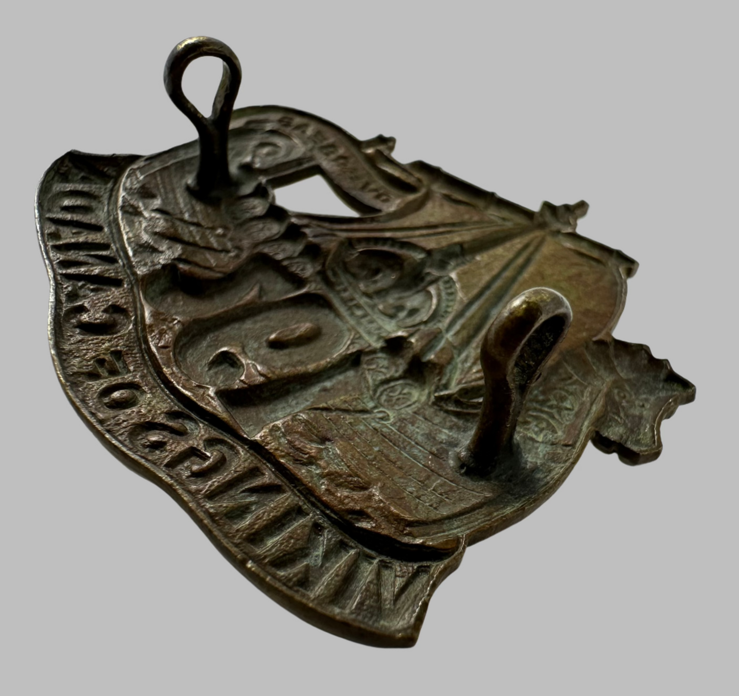 WWI - 197th Canadian Infantry Battalion (Vikings of Canada) Cap Badge - Unmarked