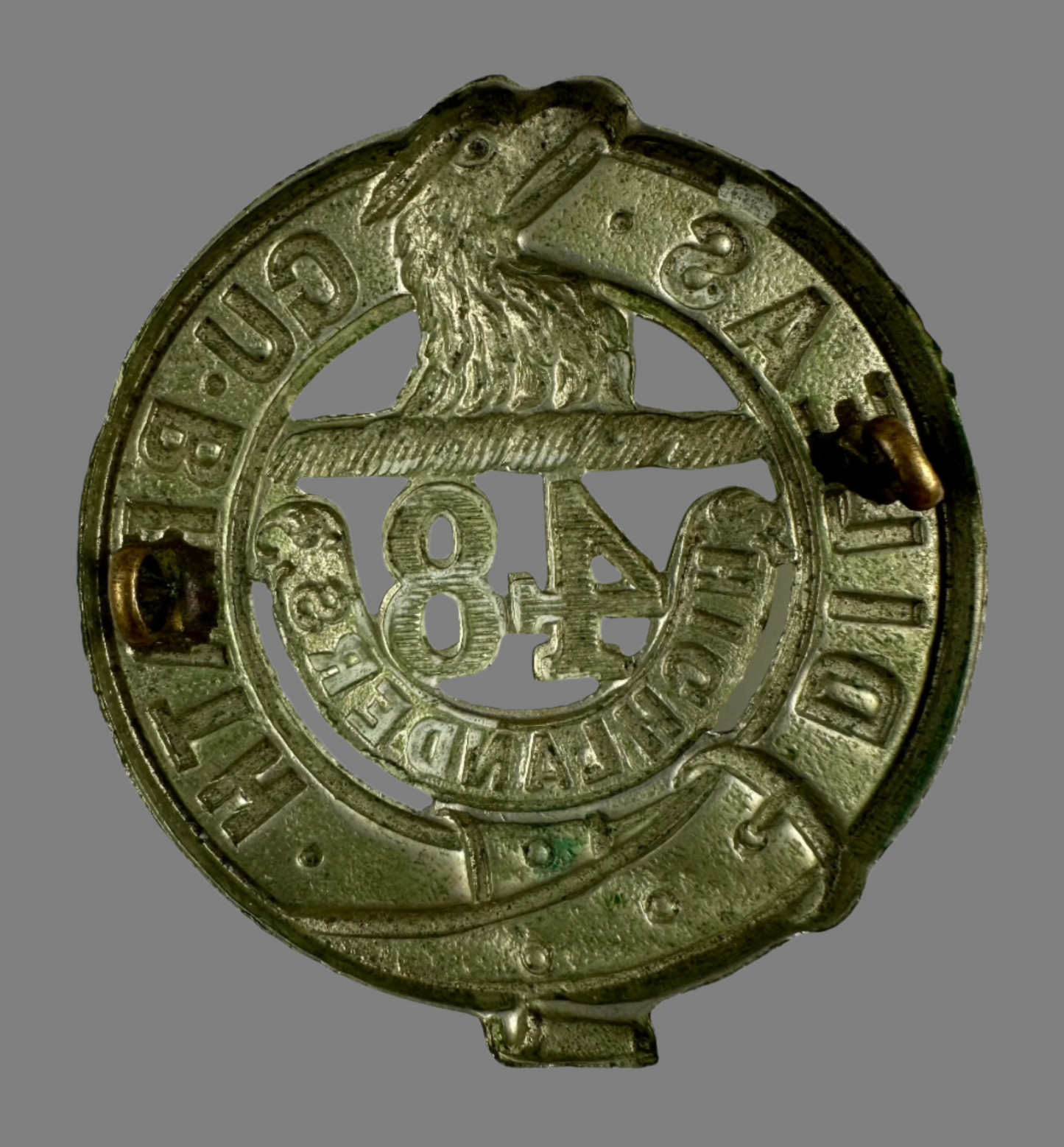 Pre-WW1/WWI - 15th Canadian Infantry Battalion (48th Highlanders of Canada) Glengarry Badge