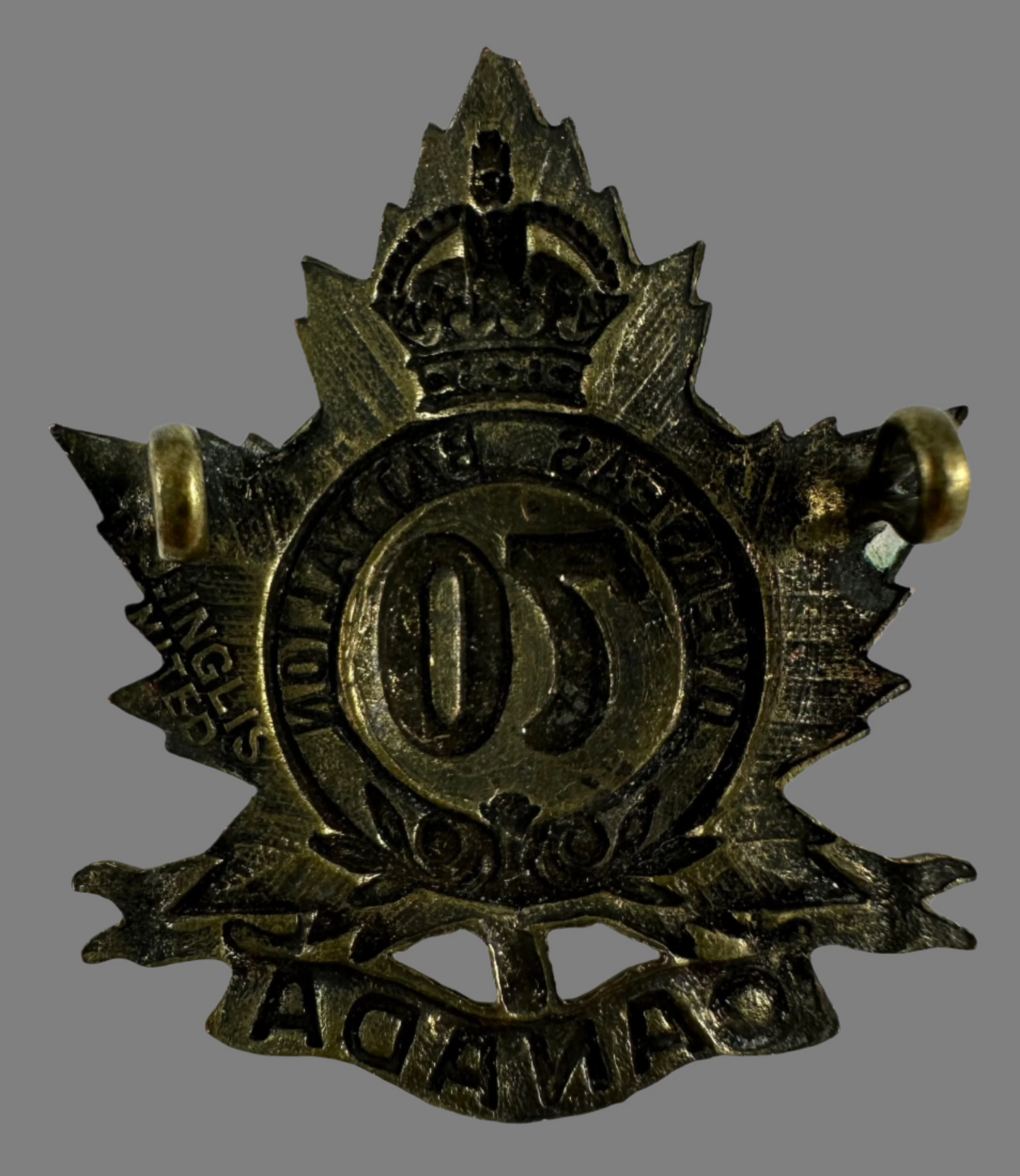 WWI - 70th Canadian Infantry Battalion Cap Badge