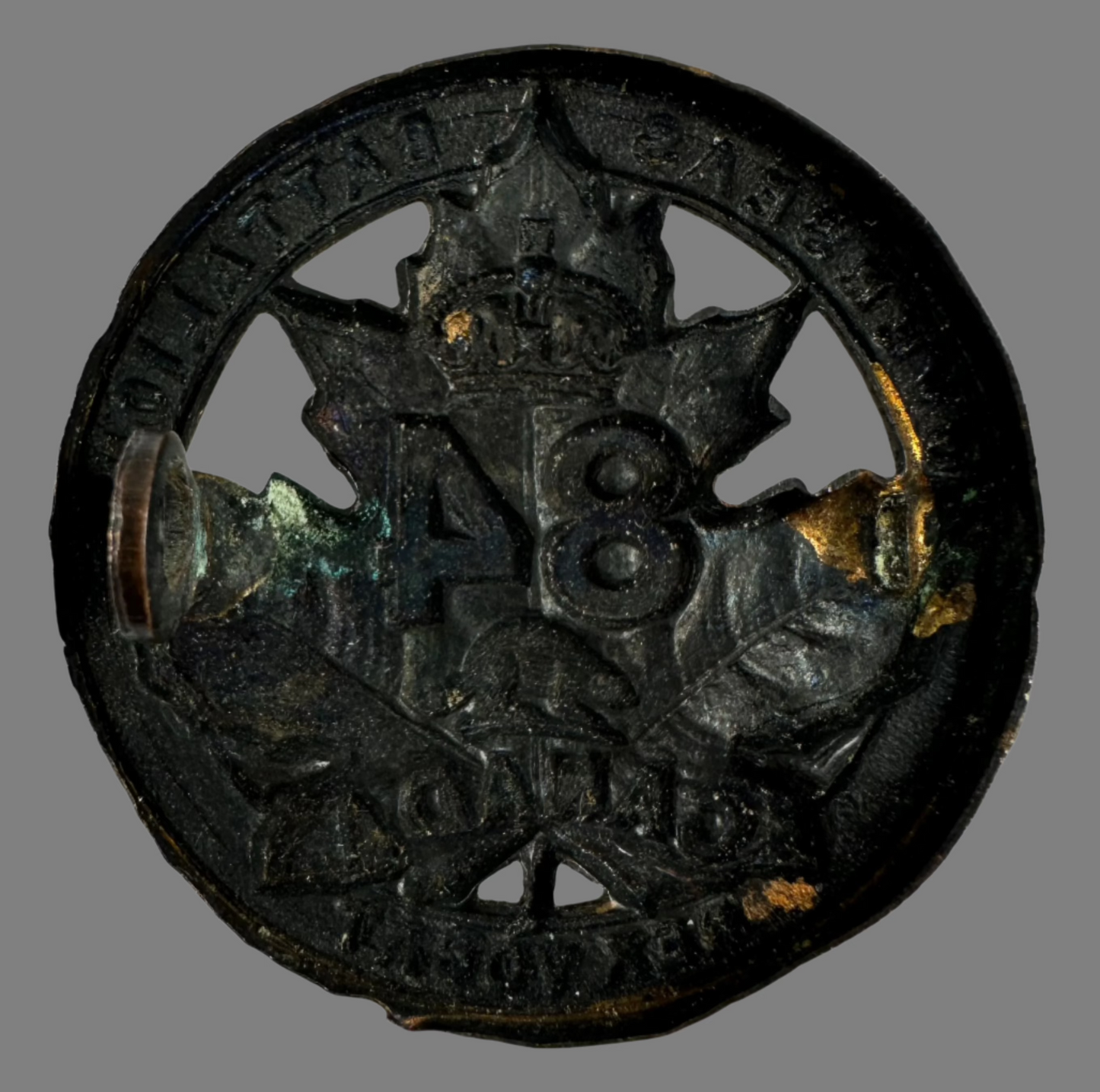 WWI - 84th Canadian Infantry Battalion Cap Badge