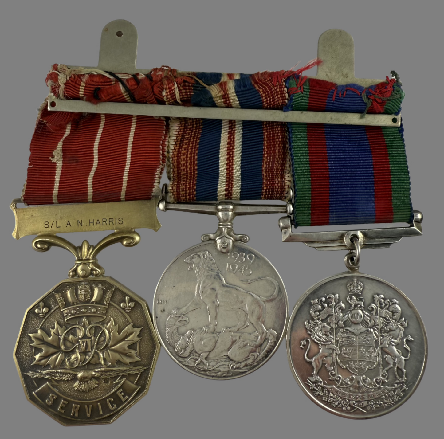 WWII / Post War - Canadian Long Service Medal Group - RCAF - Harris