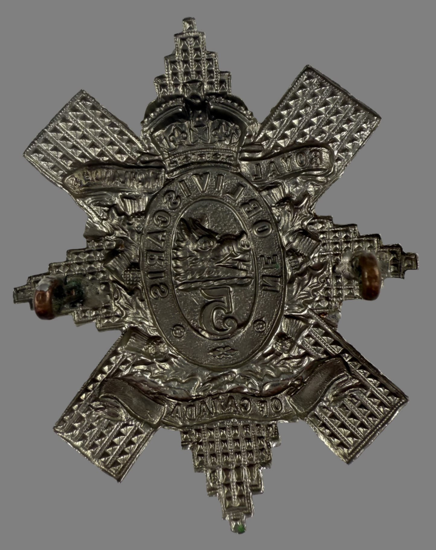 Canadian Militia Victorian - 5th Regiment Royal Highlanders of Canada Bonnet Badge