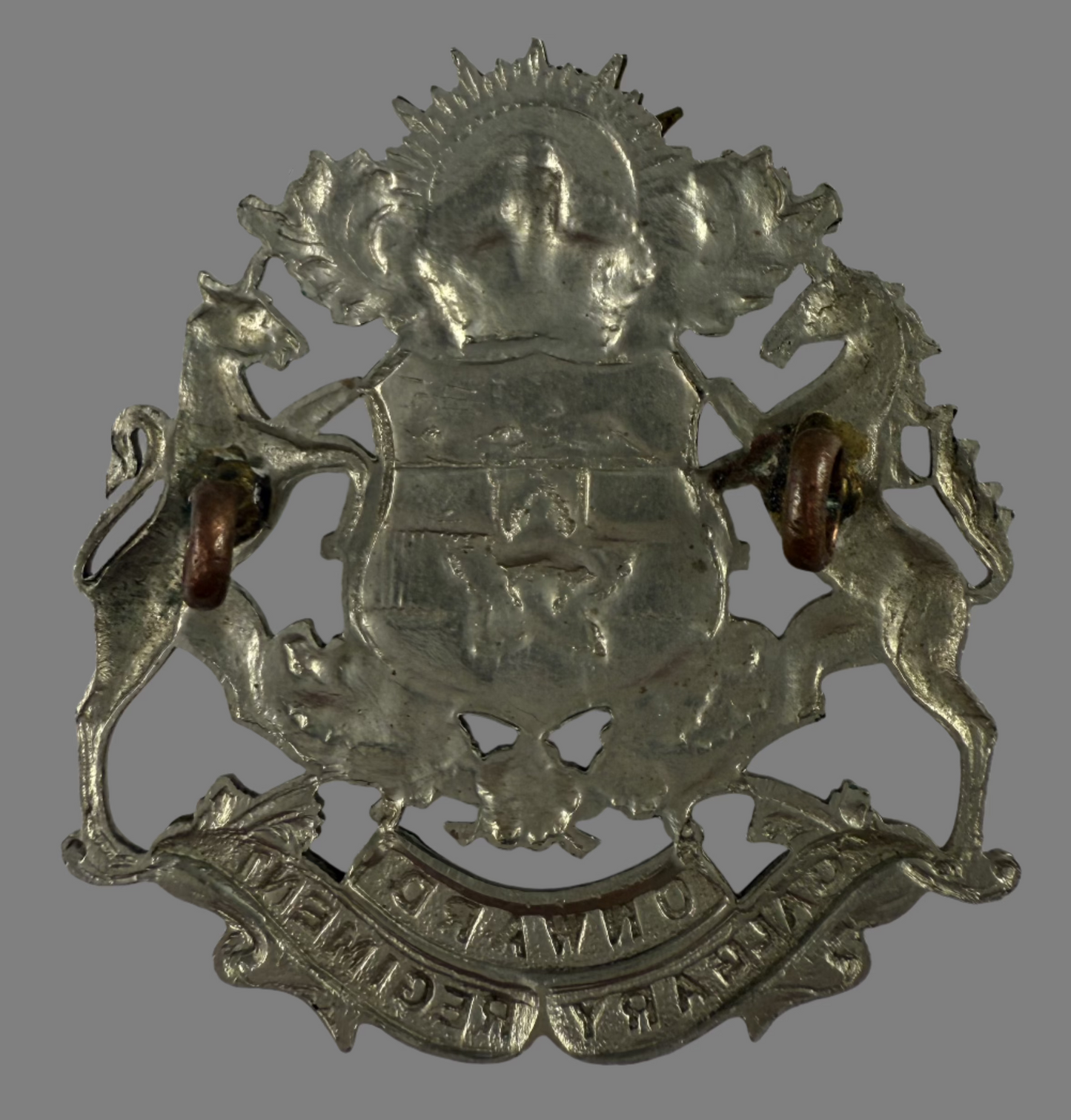 Canadian Post-WWI - Calgary Tank Regiment Cap Badge