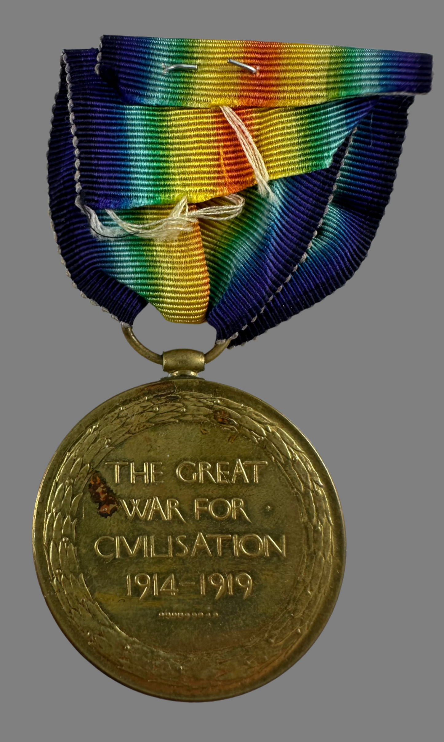 WWI Victory Medal - Officer 11th Canadian Mounted Rifles / East Kent Regiment (attached Royal West Kent Regiment) - Morgan