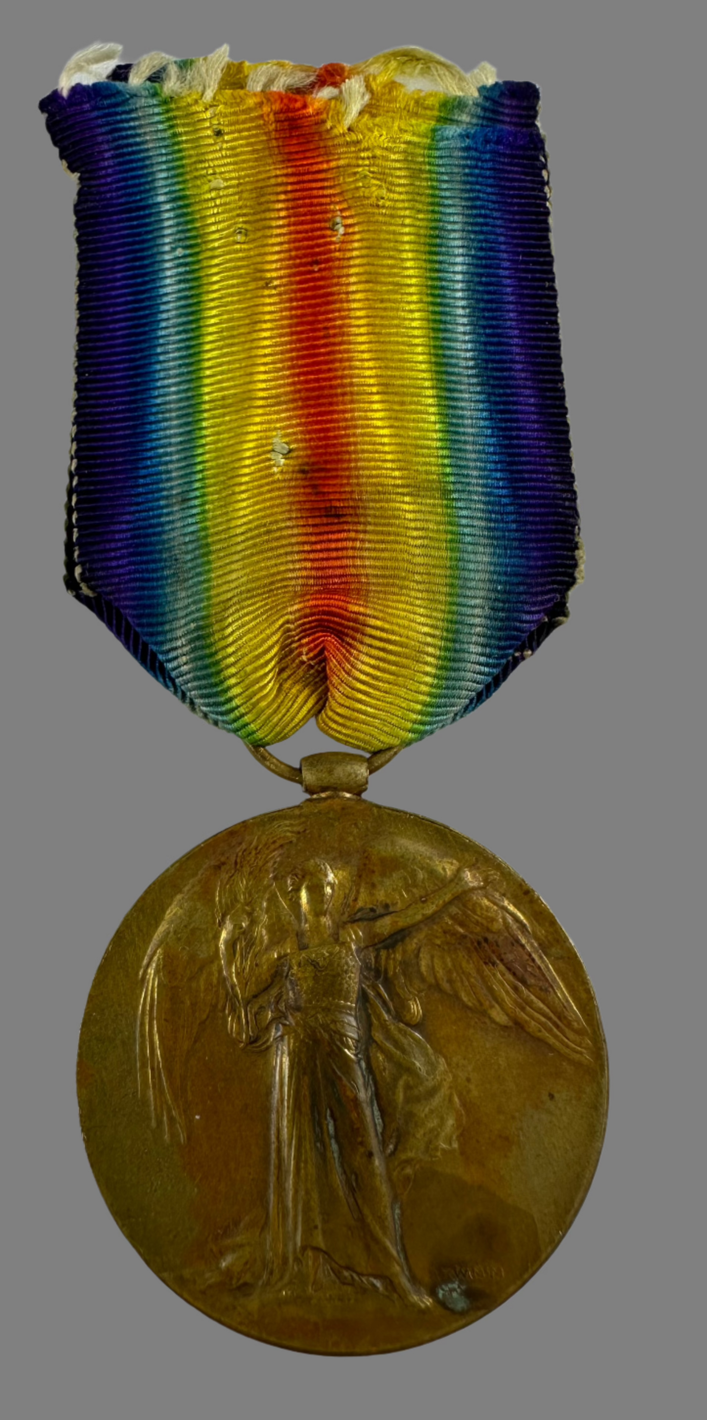 WWI Victory Medal - Officer Canadian Field Artillery - Weldon