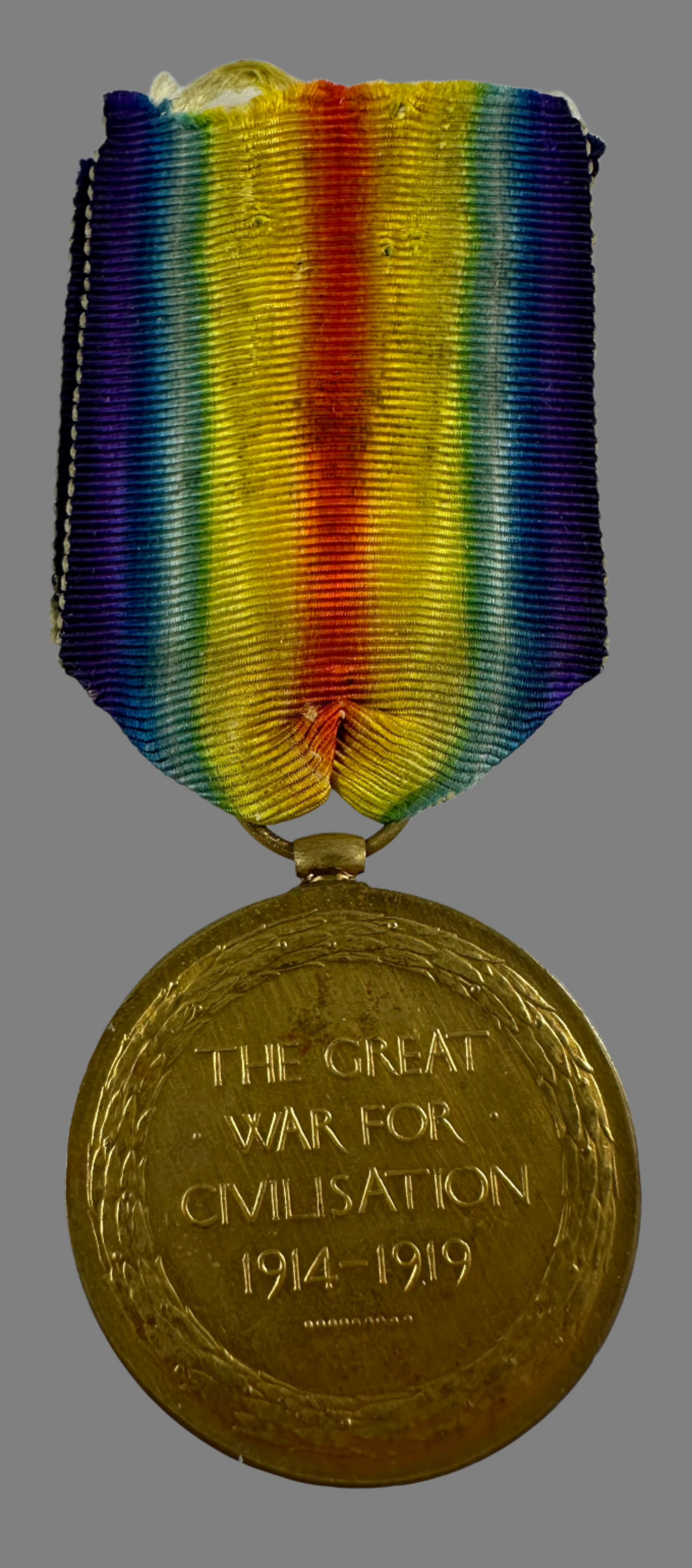 WWI Victory Medal - Officer Canadian Field Artillery - Weldon