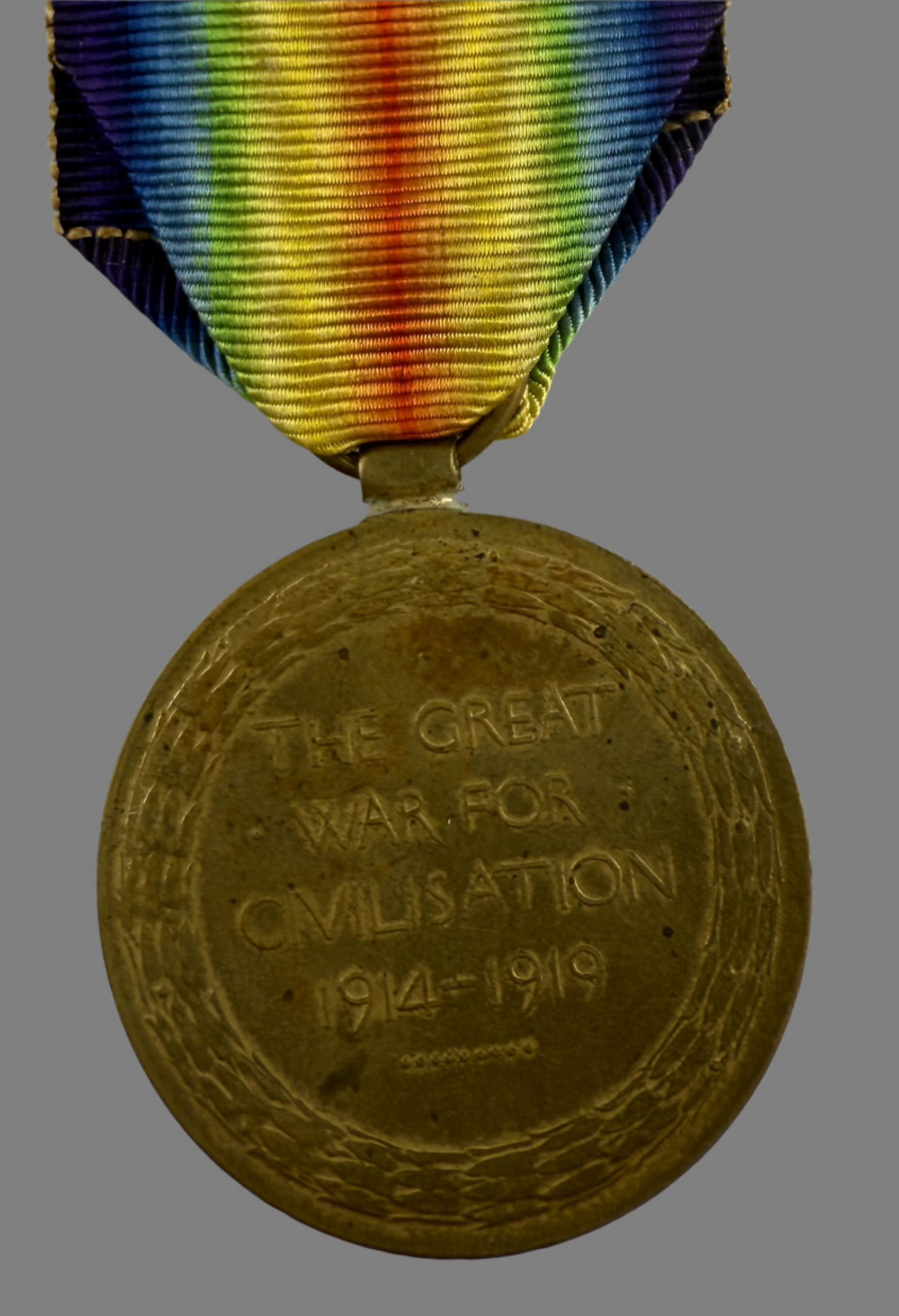 WWI Victory Medal - 42nd Canadian Infantry Battalion - Swainson