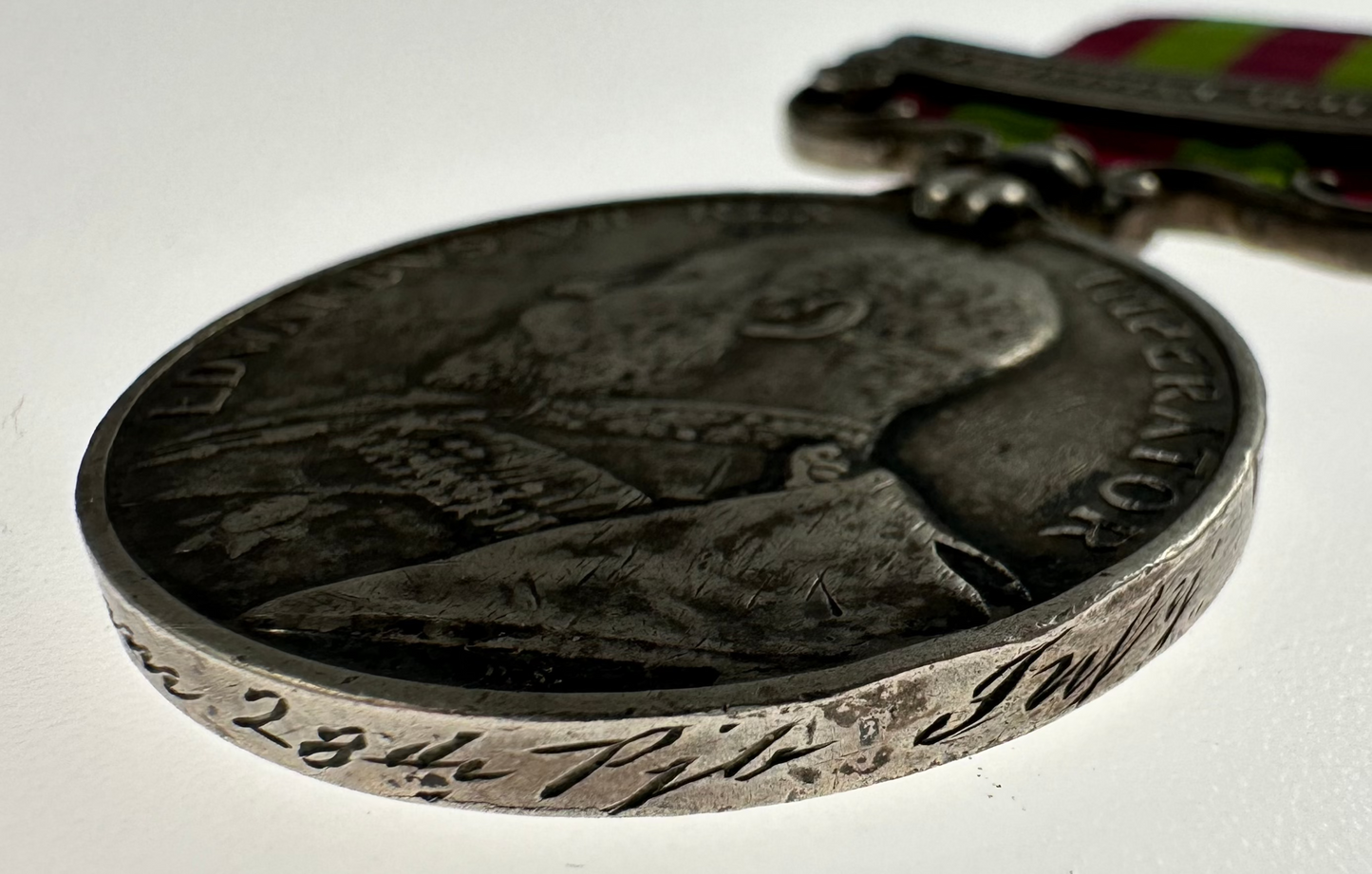 Pre-WWI Edward VII - India General Service Medal - 28th Punjab Infantry