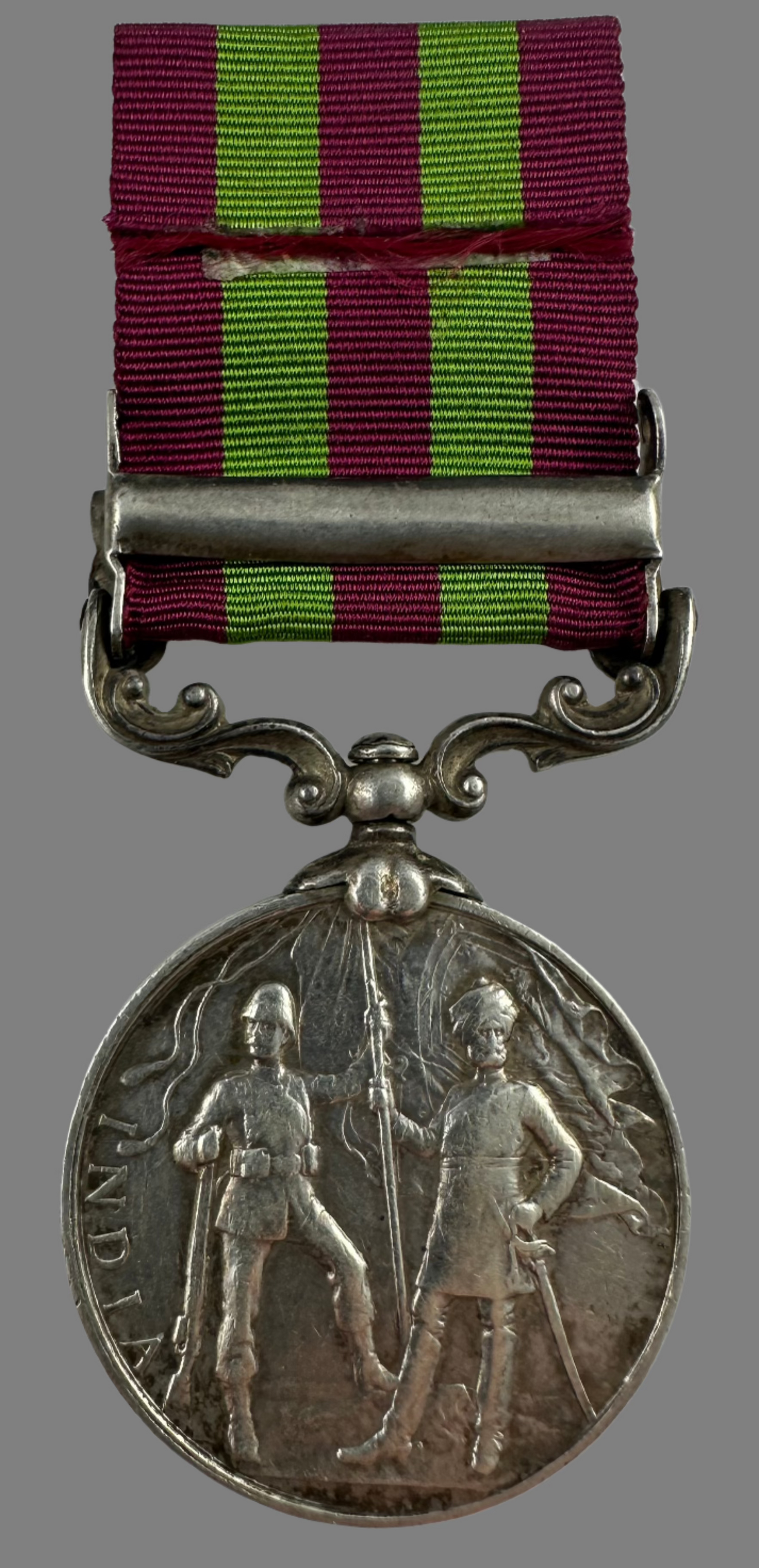Pre-WWI Edward VII - India General Service Medal - 28th Punjab Infantry