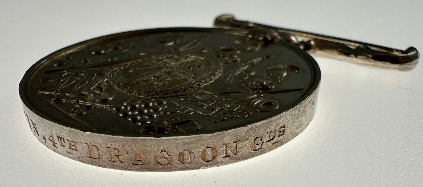 Victorian Army Long Service and Good Conduct Medal - 4th Royal Irish Dragoon Guards - Martin