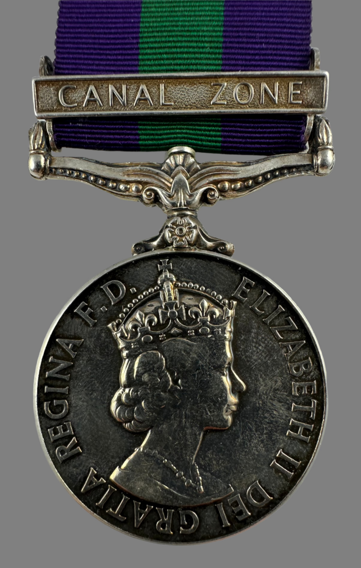 General Service Medal (1918) Canal Zone to Parachute Regiment - Cummings
