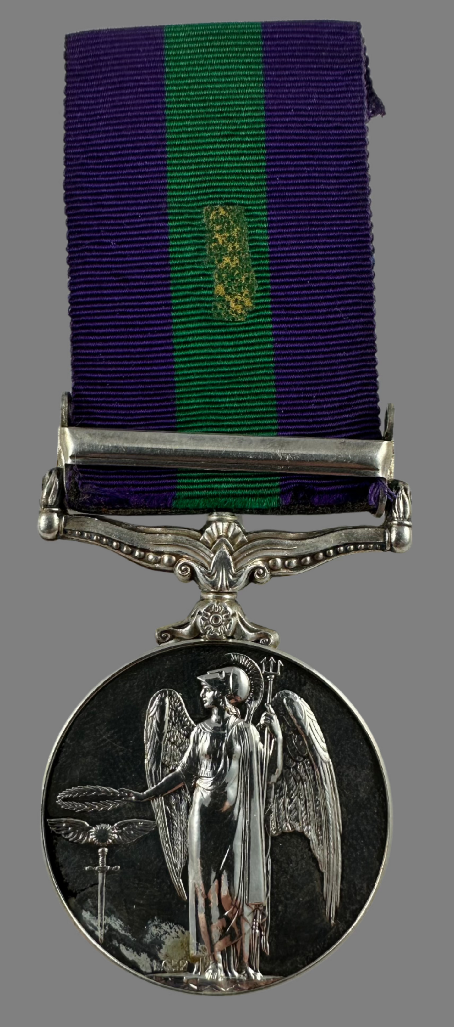 General Service Medal (1918) Canal Zone to Parachute Regiment - Cummings