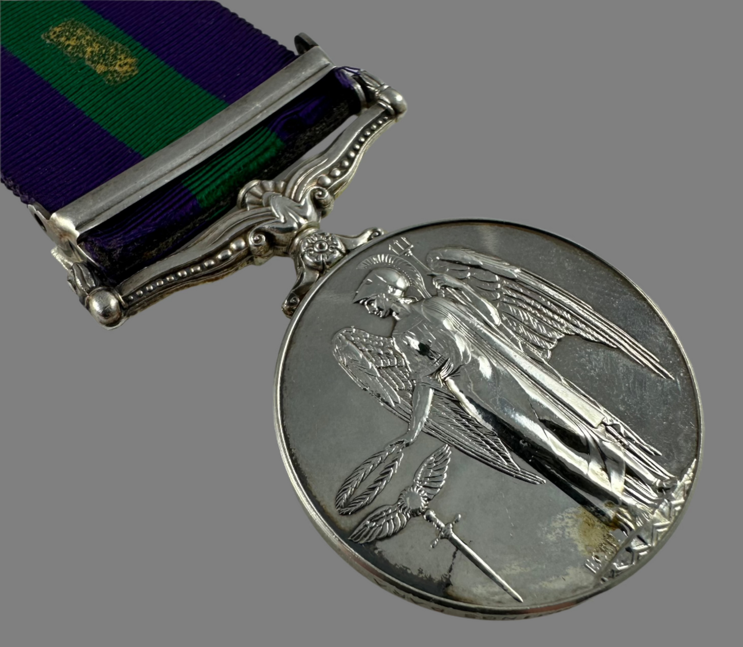 General Service Medal (1918) Canal Zone to Parachute Regiment - Cummings