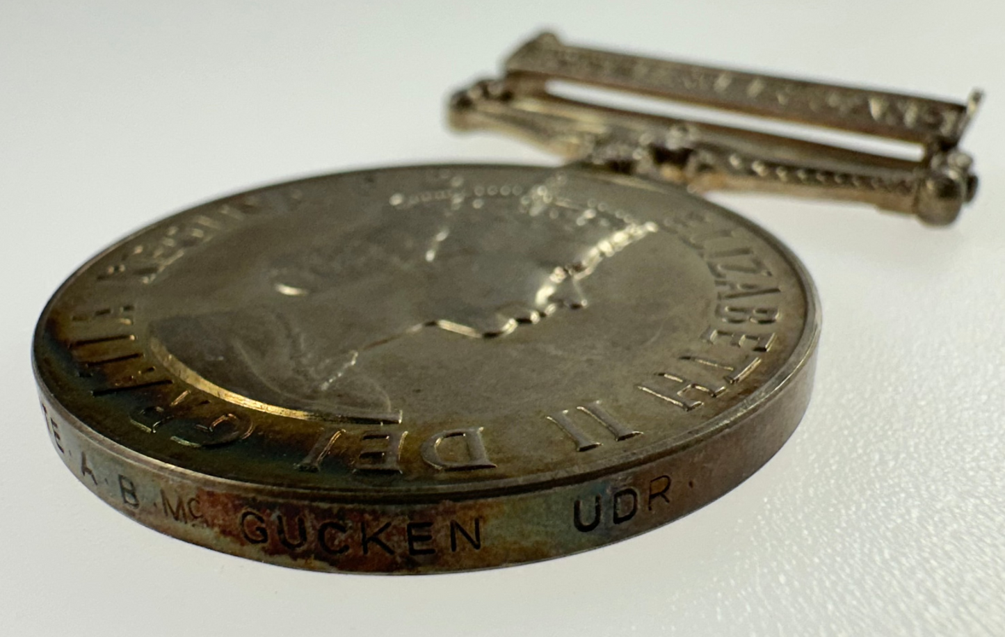 General Service Medal (1962) with Northern Ireland Clasp - McGucken - Ulster Defence Regiment