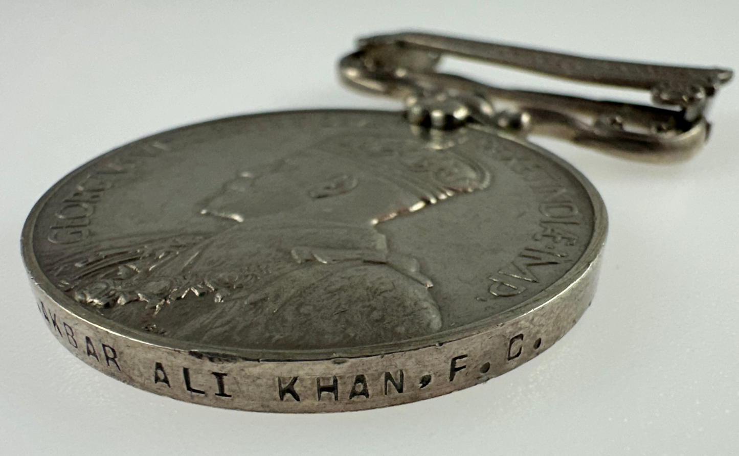 WWI/WWII India General Service Medal - Frontier Constabulary - Ali Khan