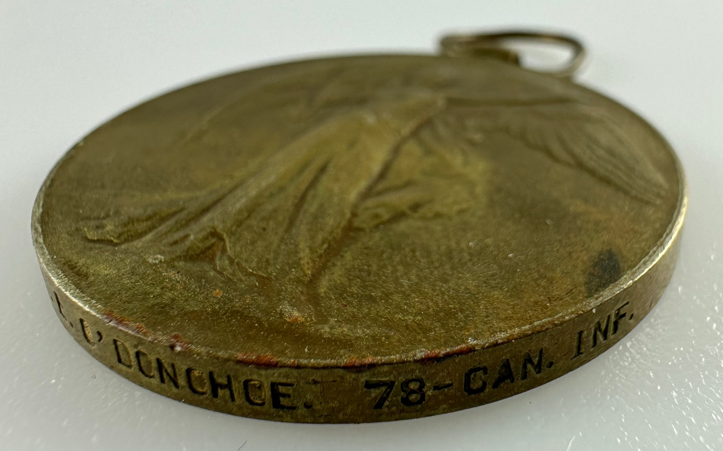 WWI Victory Medal - 78th Canadian Infantry - O'Donohoe